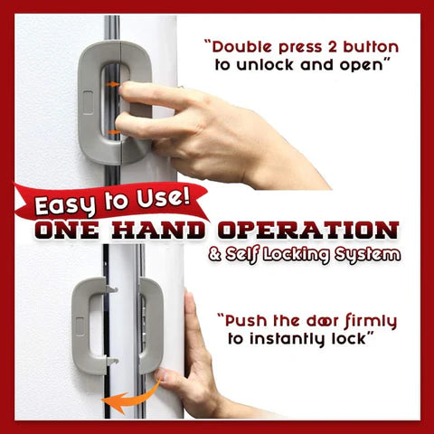 Serrure De Sécurité Du Réfrigérateur _ قفل باب للثلاجة متعدد الاستخدامات للحفاظ على سلامة الأطفال